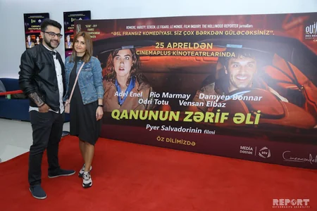 “CinemaPlus”da “Qanunun zərif əli” komediyası nümayiş etdirilib