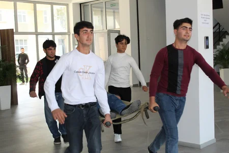 Bərdədə mülki müdafiə təlimi keçirilib