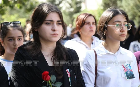 Bakıda Vətən müharibəsi şəhidinin xatirəsi əbədiləşdirilib