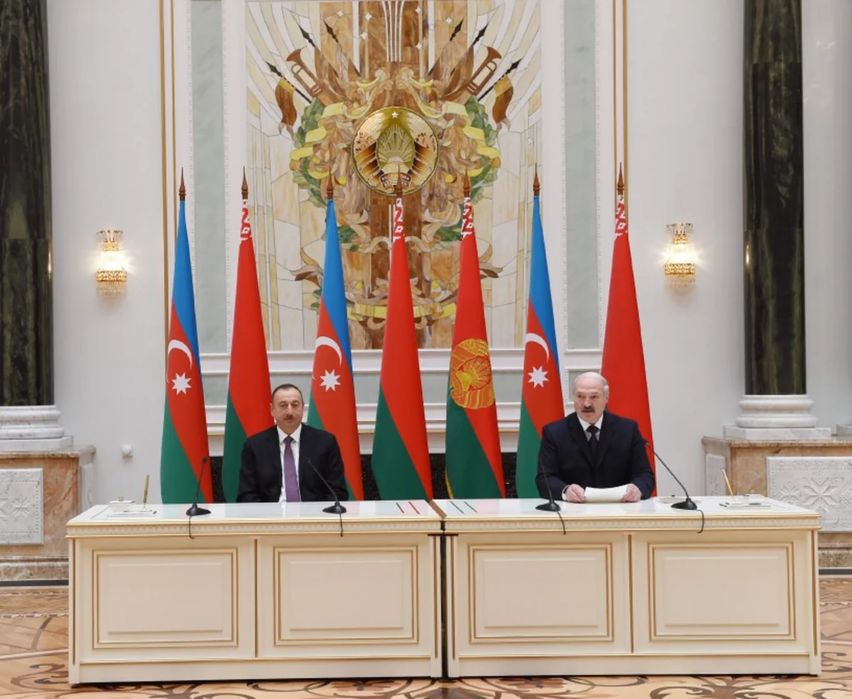 ​Aleksandr Lukaşenko: Minsk ilə Bakı arasında həll edilməmiş və həll edilə bilməyən məsələlər yoxdur