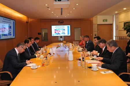 Azerbaijani presidential aide visits Israel