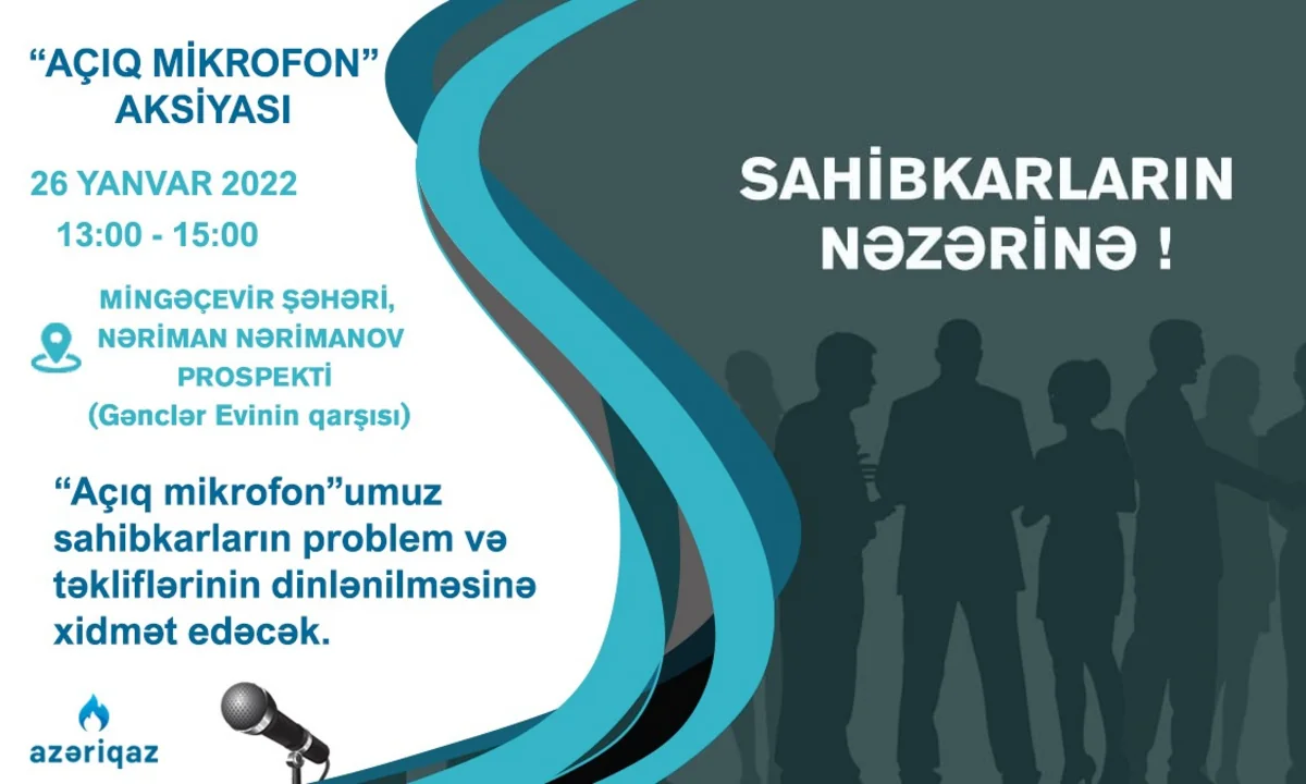 Azəriqaz Mingəçevirdə sahibkarlarla görüş keçirəcək