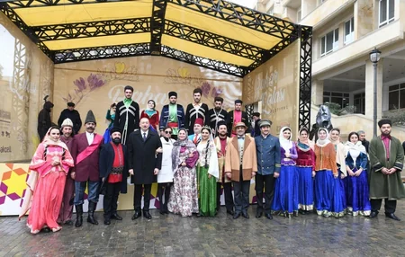 Prezident İlham Əliyev Novruz bayramı münasibətilə ümumxalq şənliyində iştirak edib - YENİLƏNİB-3