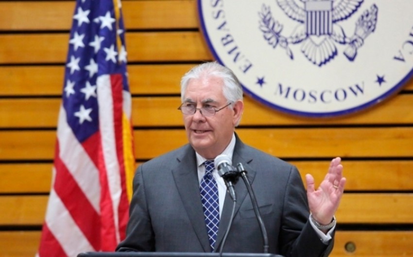 Tillerson Səudiyyə Ərəbistanı və İraqı İrana qarşı birləşməyə çağırıb