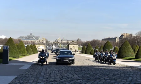 Official welcome ceremony was held for President Ilham Aliyev in Paris