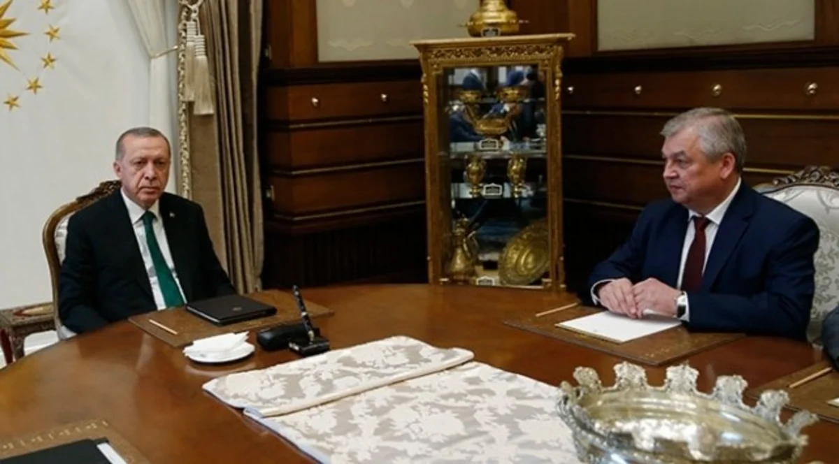 Ərdoğan Putinin Suriya böhranı üzrə xüsusi nümayəndəsi ilə görüşüb