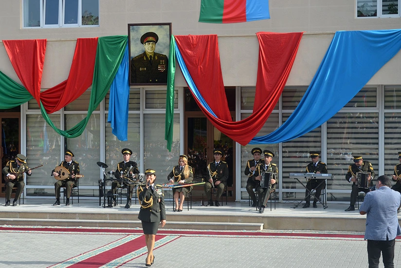 Cəmşid Naxçıvanski adına hərbi liseydə ilk yubiley tədbiri keçirilib