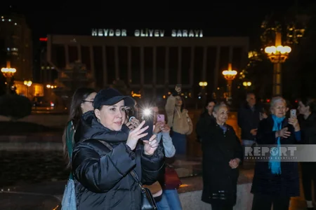 Bakıda Zəfər Günü münasibətilə hərbi orkestrlərin ifasında nümunəvi çıxışlar olub