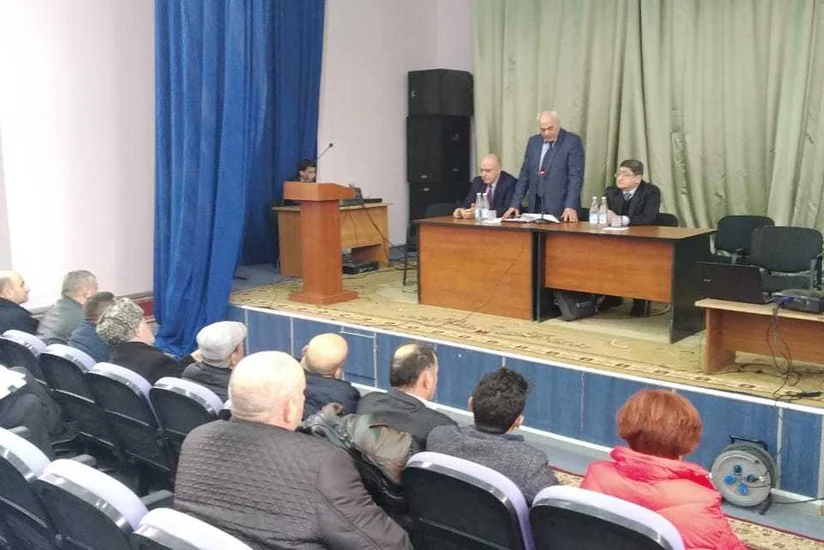 Nohur balıqçılığı təsərrüfatlarının sahibləri ilə görüş keçirilib