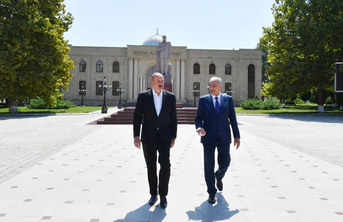 Prezident İlham Əliyev Samux rayonuna səfər edib