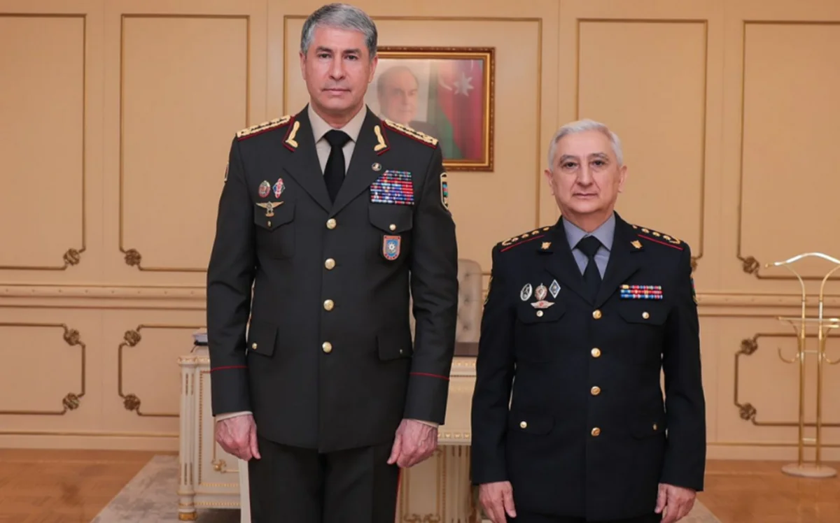 Vilayət Eyvazov Mahir Əhmədovu qüsursuz xidmətlərinə görə fəxri fərmanla təltif edib