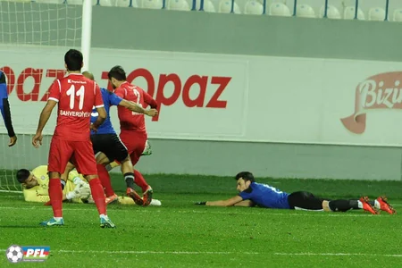Sumqayıt Qarabağ üzərində üstünlüyü əldən verərək məğlub olub - VİDEO