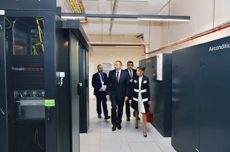 President Ilham Aliyev attended opening of Regional Data and International Commutation Centers