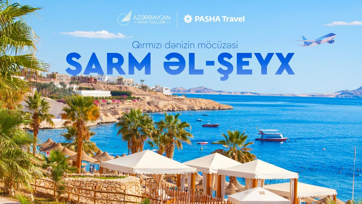 Bakıdan Şarm-əl-Şeyxə çarter aviareyslərinin sayı artırılacaq