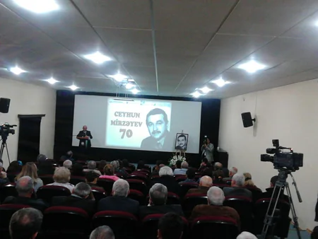 Dövlət Film Fondunda Ceyhun Mirzəyevin 70 illik yubileyi keçirilib - FOTO