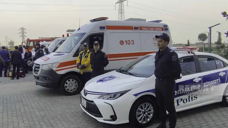 FHN Lənkəran “ASAN Xidmət”də mülki müdafiə təlimi keçirib