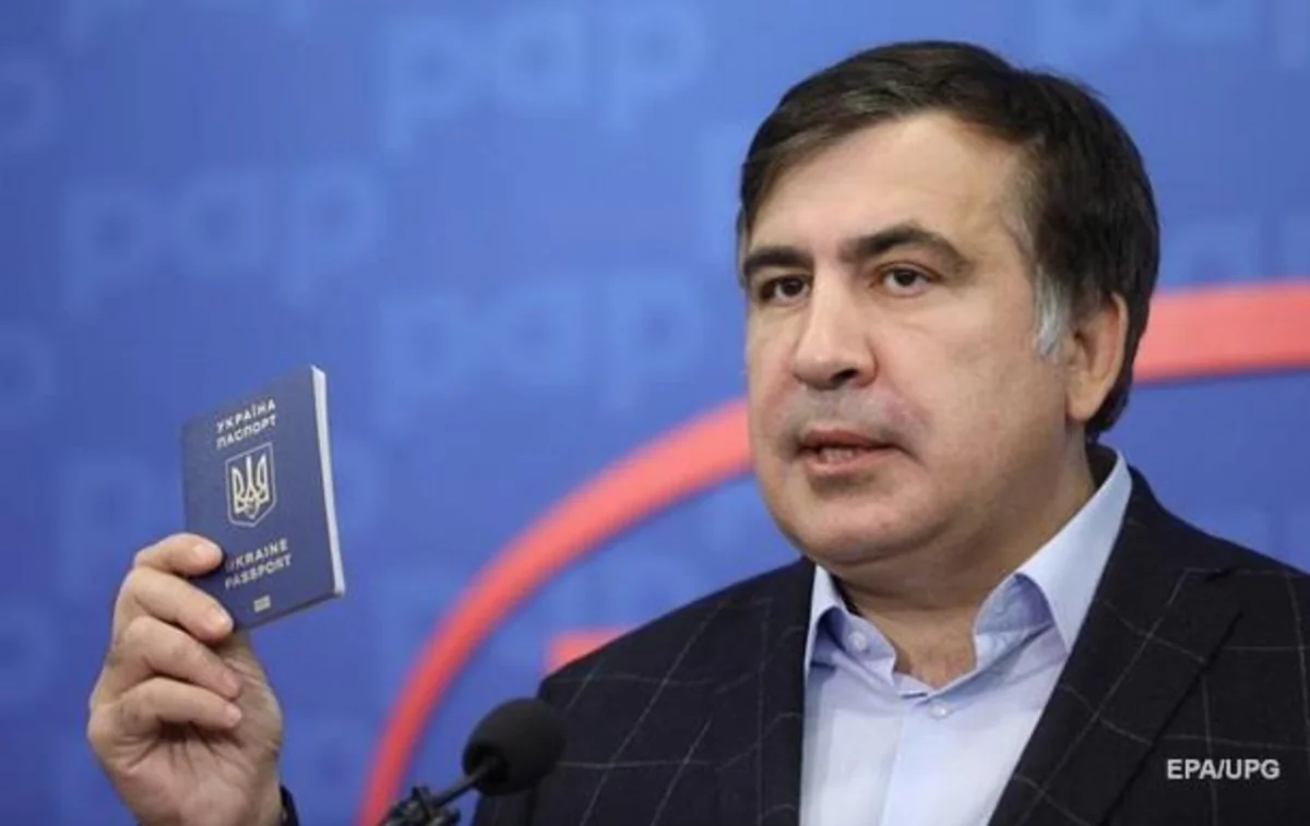Mixeil Saakaşviliyə Ukraynada leqal yaşadığına dair sənəd verilib
