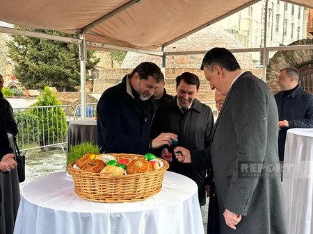 Tbilisinin meri Novruz tədbirlərinə qatılıb