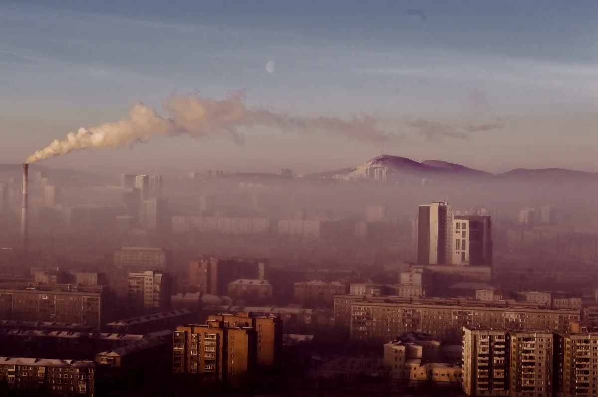 Krasnoyarskda növbəti dəfə qara səma rejimi elan edilib