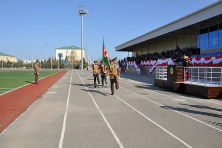FHN-in Akademiyasında gənc kursantların andiçmə və buraxılış mərasimi olub