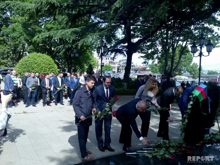 Heydər Əliyevin 95 illik yubileyi Gürcüstanda qeyd olunub