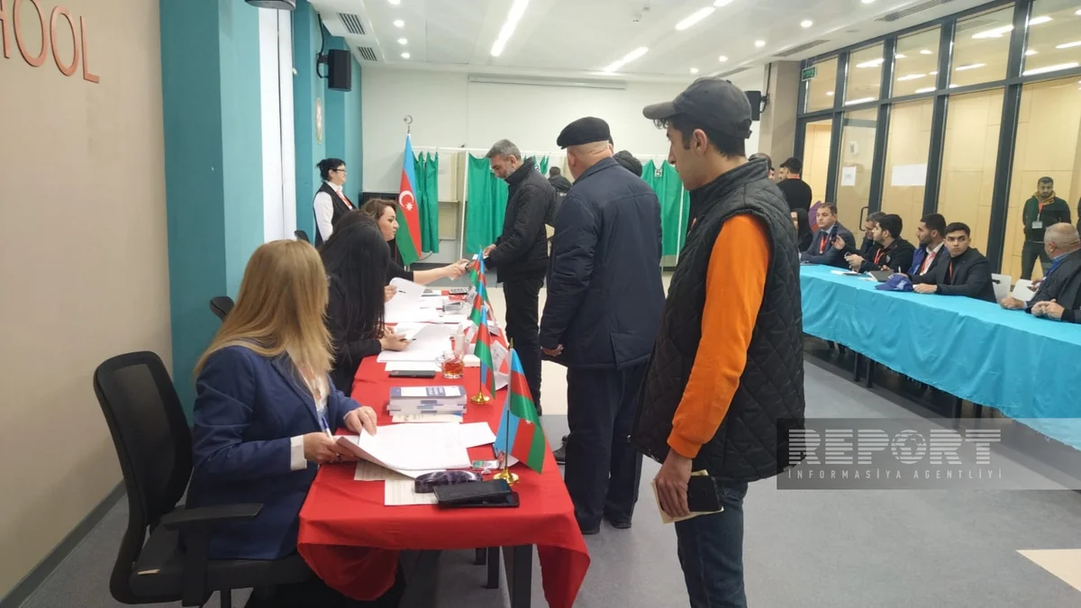 Füzuli şəhərində prezident seçkiləri üzrə səsvermə başlayıb