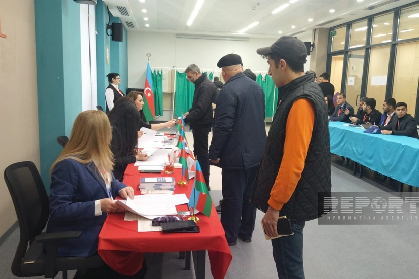Füzuli şəhərində prezident seçkiləri üzrə səsvermə başlayıb