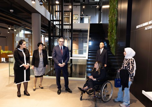 İordaniya və Cibuti nümayəndə heyətləri DOST Agentliyində olublar