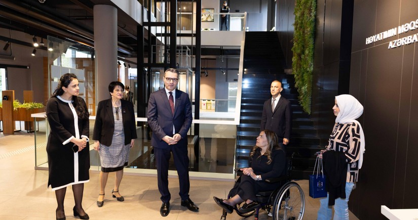 İordaniya və Cibuti nümayəndə heyətləri DOST Agentliyində olublar