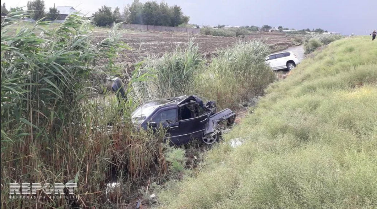 Kürdəmirdə yol qəzası baş verib, xəsarət alan var - VİDEO - YENİLƏNİB