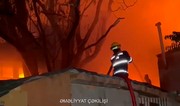 Nəsimi rayonunda yaşayış evindəki yanğın söndürülüb - YENİLƏNİB-2