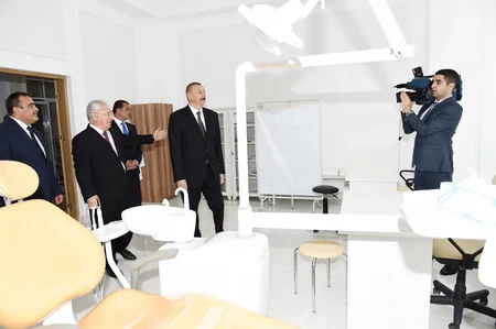 President Ilham Aliyev inaugurates newly-built dormitory of Azerbaijan State Agrarian University