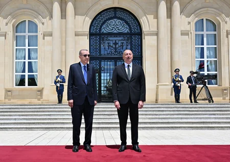 Official welcome ceremony held for President of Türkiye Recep Tayyip Erdogan