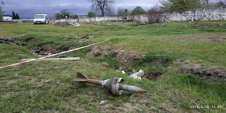 Lənkəranda top mərmisi aşkar olunub - FOTO