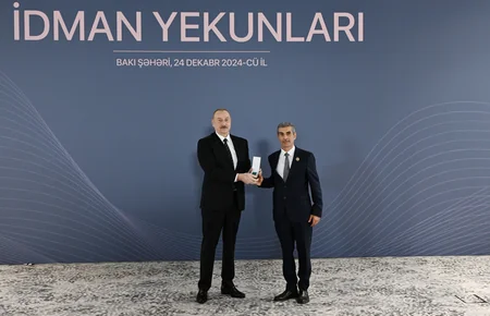 Prezident İlham Əliyev 2024-cü ilin idman yekunlarına həsr olunan mərasimdə iştirak edib - YENİLƏNİB