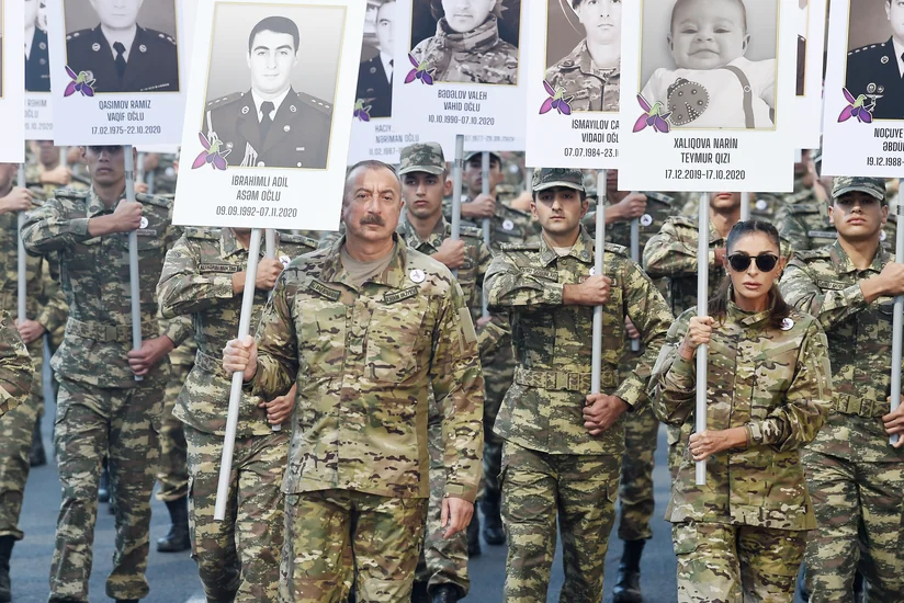 İlham Əliyev növbəti dəfə şəhidlərimizin ruhuna sonsuz minnətdarlıq və ehtiramını bildirdi - RƏY