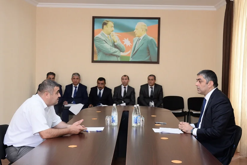 Ramin Quluzadə Tovuzda vətəndaşları qəbul edib