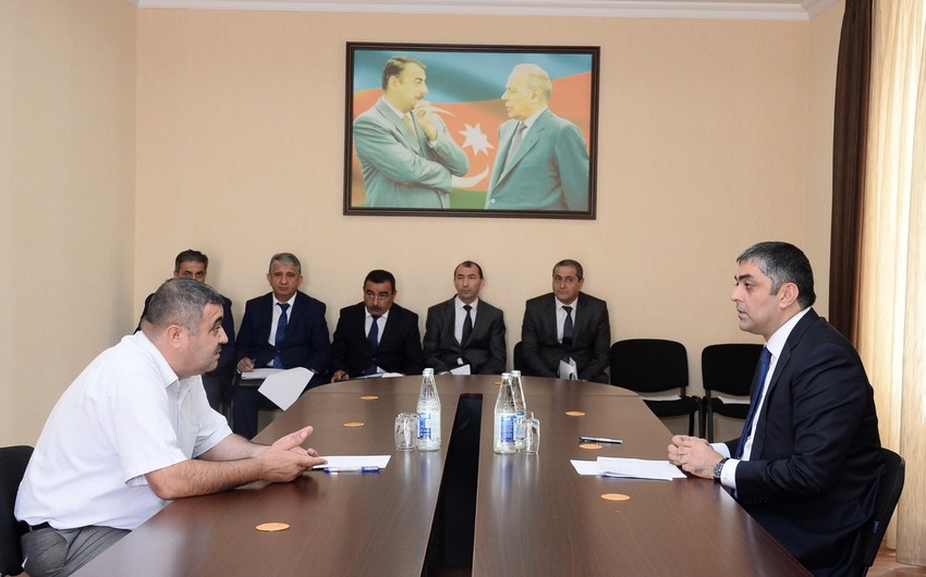Ramin Quluzadə Tovuzda vətəndaşları qəbul edib