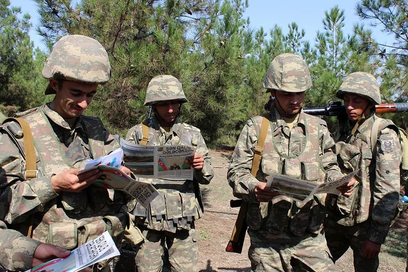 Cəbhə bölgəsində təbliğat-təşviqat işləri əməliyyat şəraitinə uyğun həyata keçirilir