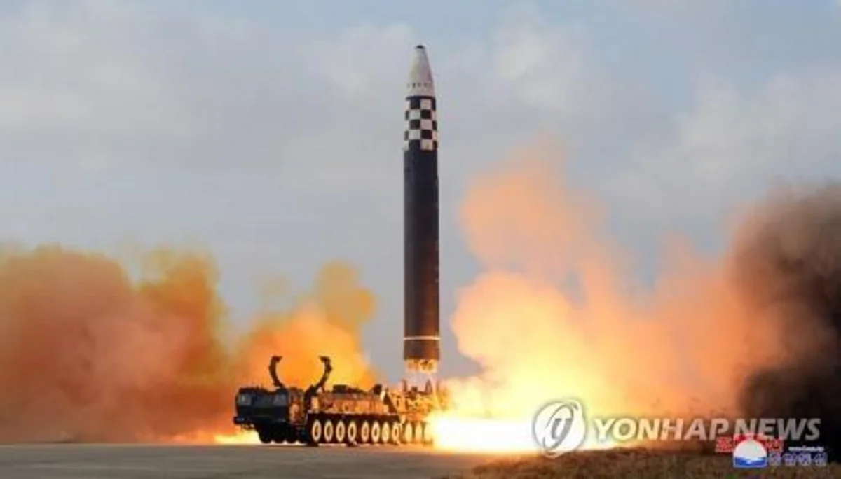 North Korea tests high-thrust solid-fuel engine