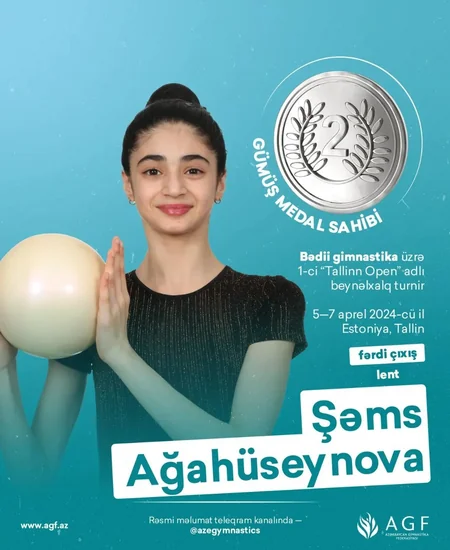 Azərbaycanın bədii gimnastları Estoniyada qızıl medallar qazanıblar