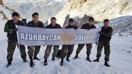 Penitensiar Xidmətin əməkdaşları “Heydər zirvəsi”nə yürüşü uğurla başa vurublar