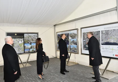 Prezident İlham Əliyev “Bakı Ağ Şəhər”də görülən işlərlə tanış olub - YENİLƏNİB