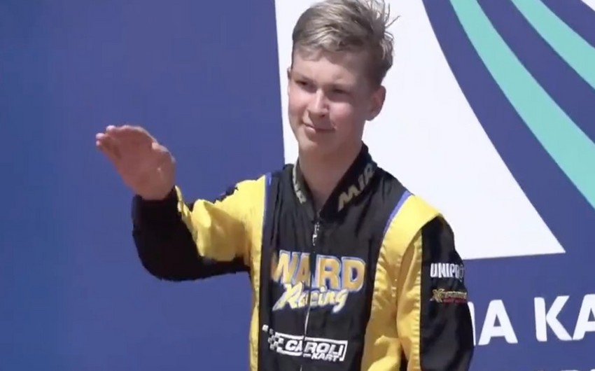 Russian kart driver's license annuled due to Nazi salute