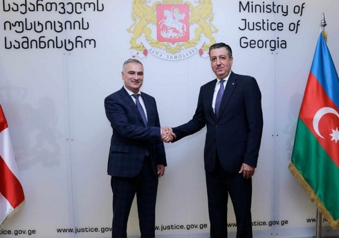 Gürcü nazir Azərbaycan səfiri ilə hüquq sahəsində əməkdaşlığı müzakirə edib