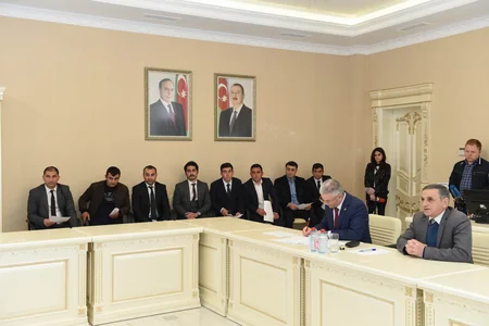 Gənclər və idman naziri Sumqayıtda vətəndaşları qəbul edib