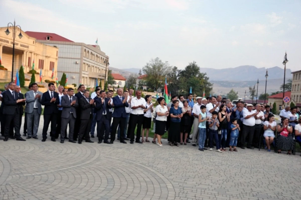 Lerikdə aprel döyüşlərində iştirak edənlərin bir qrupu ilə görüş keçirilib