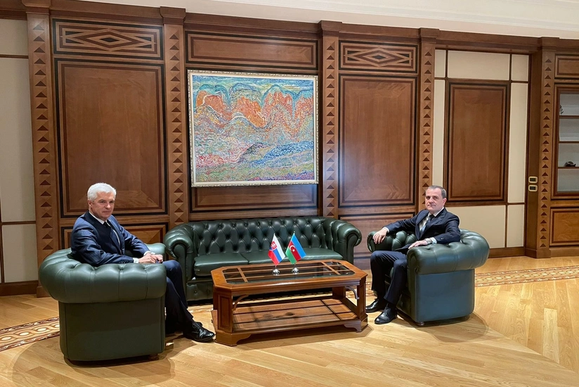 Meeting between Azerbaijani and Slovak FMs ends