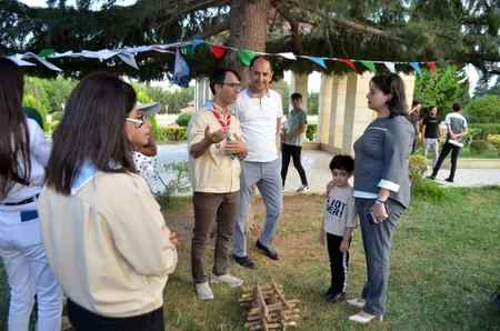 Cəlilabadda skautlarla görüş keçirilib
