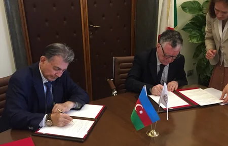 İtaliyanın Milli Elmi Şurası ilə AMEA arasında əməkdaşlıq Sazişi imzalanıb